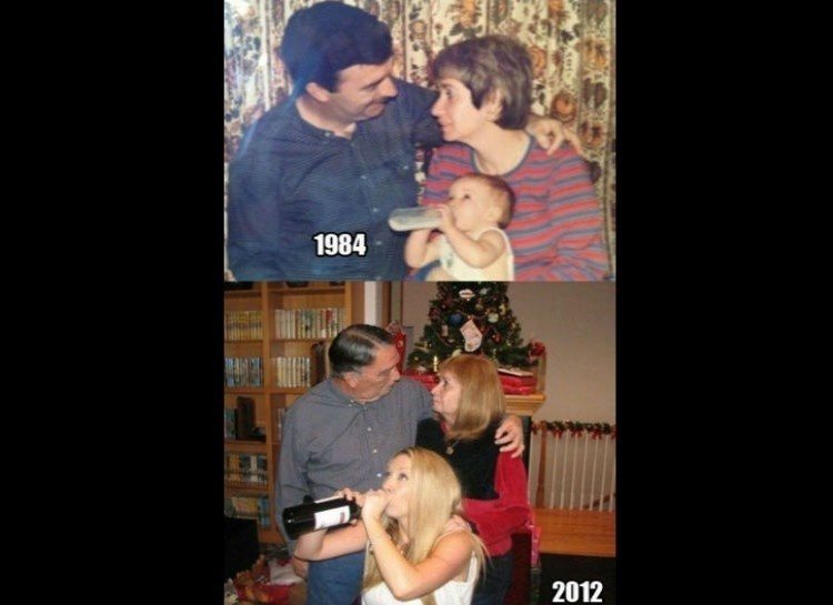 17-hilarious-adults-recreating-their-childhood-pics