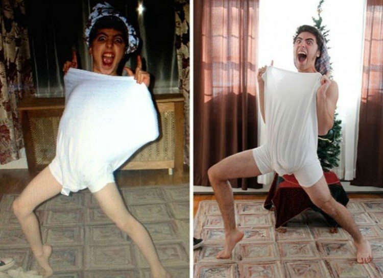 18-hilarious-adults-recreating-their-childhood-pics